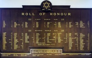 Jewish ANZAC HonourWJCC